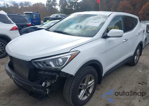 2018 Hyundai Santa Fe Sport 2.4L from USA, damaged, VIN 5NMZTDLB6JH075046